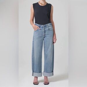 Citizens of Humanity Ayla Baggy Cuffed Crop